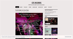 Desktop Screenshot of gtgrecords.net